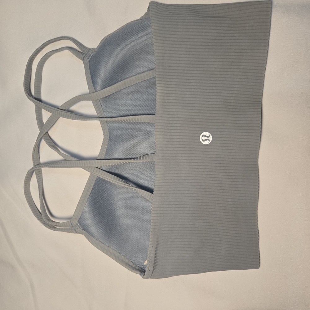 Lululemon Athletica Light Blue Strappy Tank Top